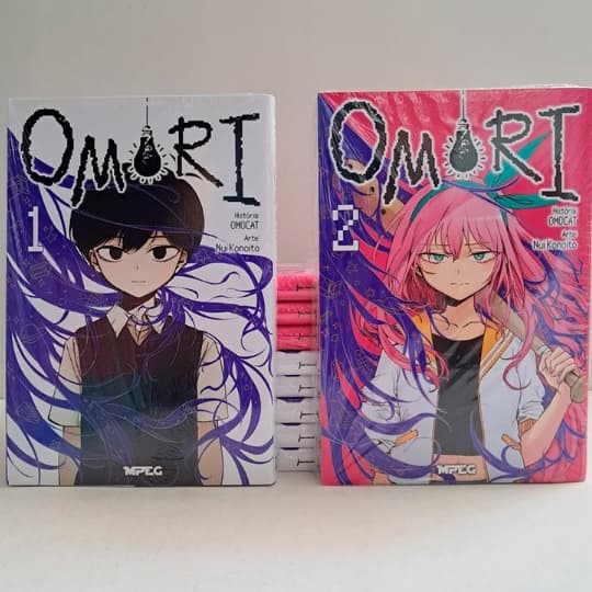 Mangá Omori - Volume 1 e 2 - Editora MPEG - Novo (Lacrado)