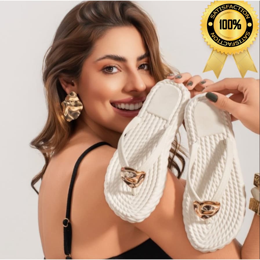 Chinelo Feminino Marrocos Verão Praia Macio Confortavel Lançamento