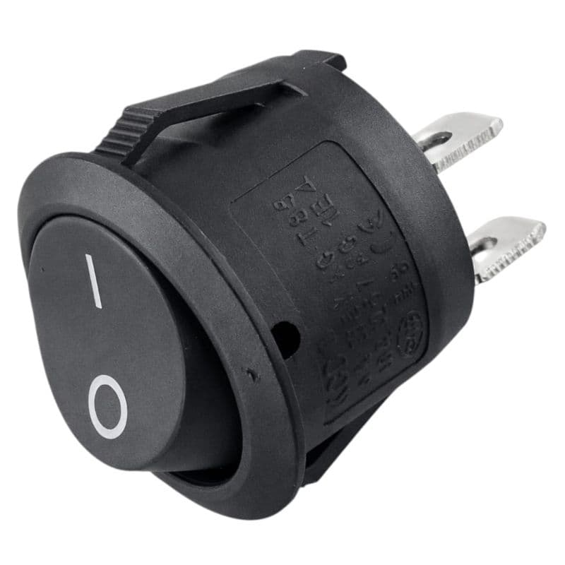 Chave Gangorra KCD1-106 Redonda On Off Liga Desliga 2 Terminais Interruptor