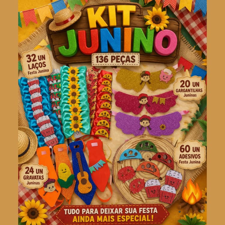 KIT LACINHOS FESTA JUNINA PET, Laços Pet SÃO JOÃO, Gravata JUNINA Pet, Adesivos Pet, GARGANTILHA FESTA JUNINA PET