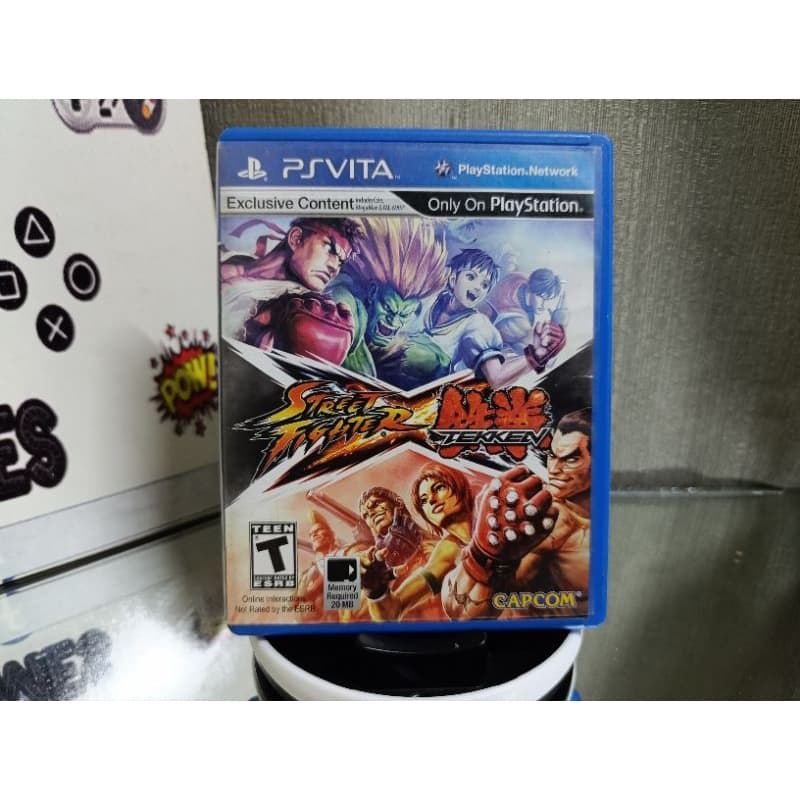 STREET FIGTHER X TEKKEN - PSVITA ORIGINAL