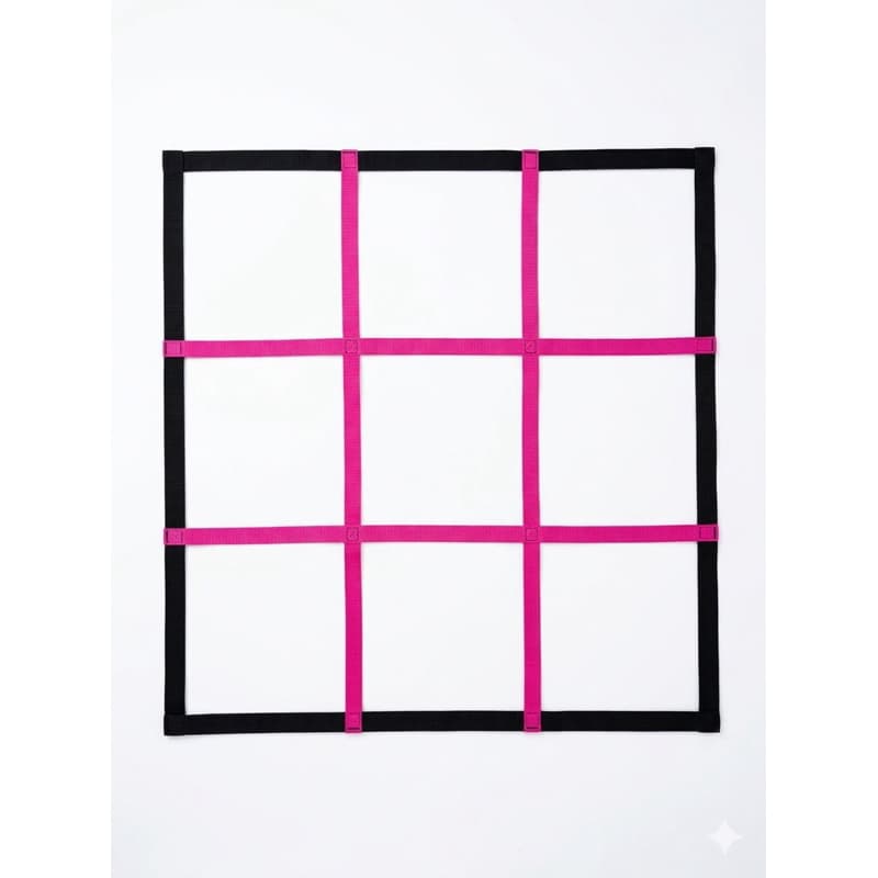 Escada de Agilidade Quadrada Funcibal-   NBr Fitness _Treino Velocidade  ePerformance