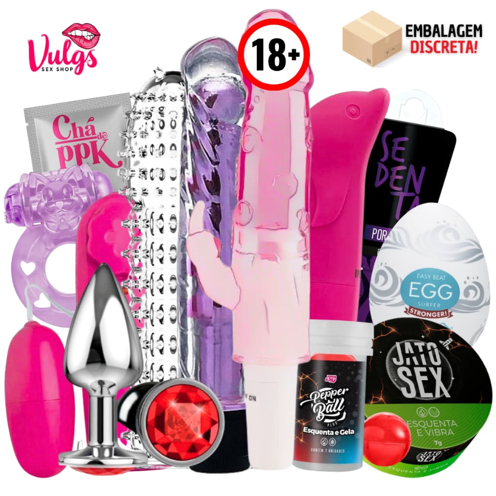 Vibradores Femenino Kit Sex Shop Plug Anal Vibrador Golfinho Capa Peniana Gel Anel Estimulador Sexy