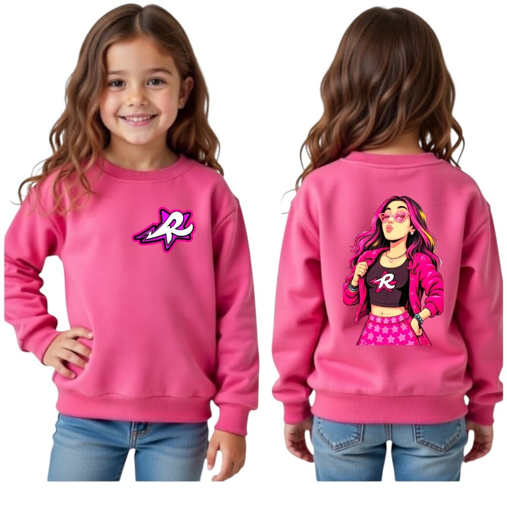 Blusa De Frio Infantil Menina Emilly Vick