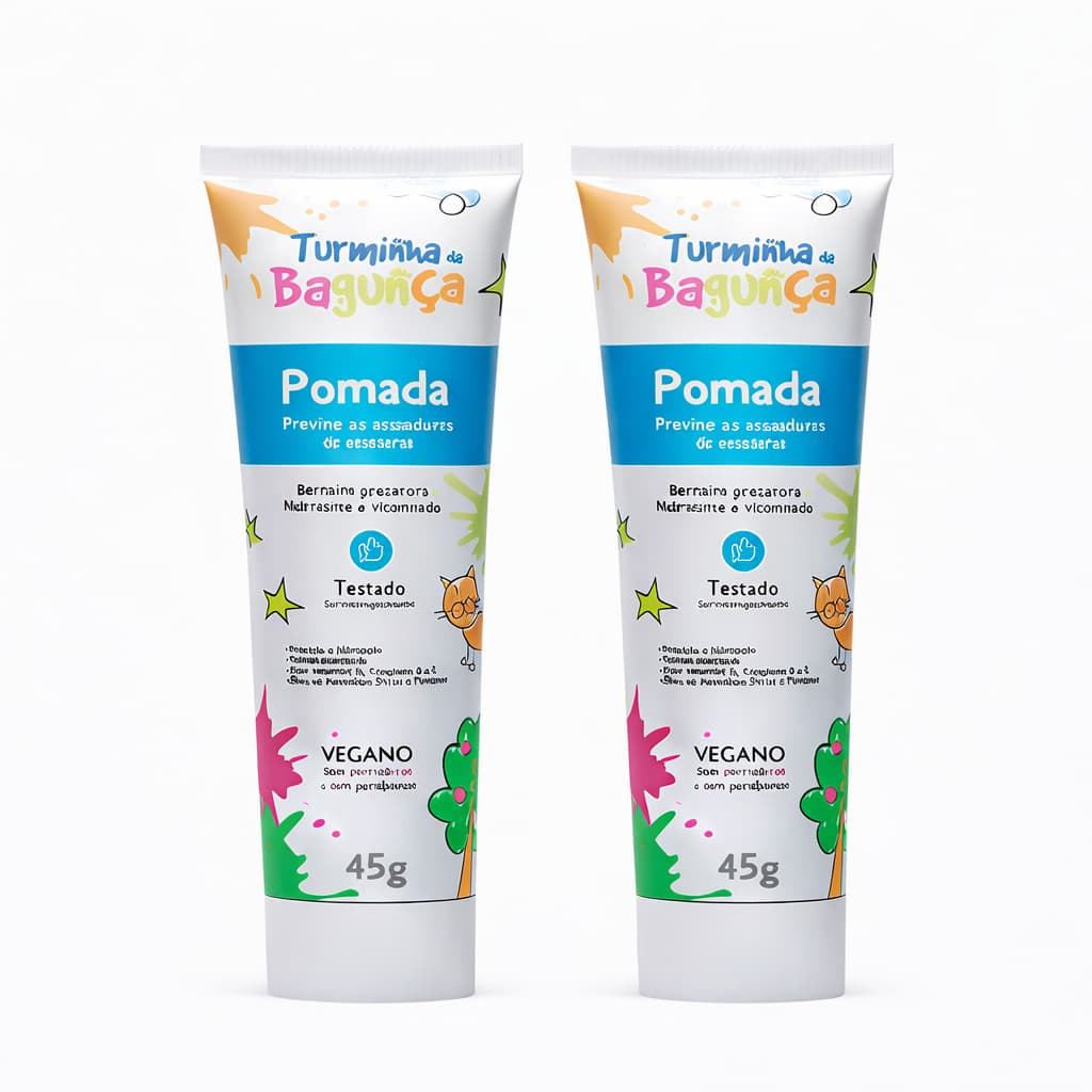 Kit 2 Pomadas Assadura Turminha da Bagunça 45g