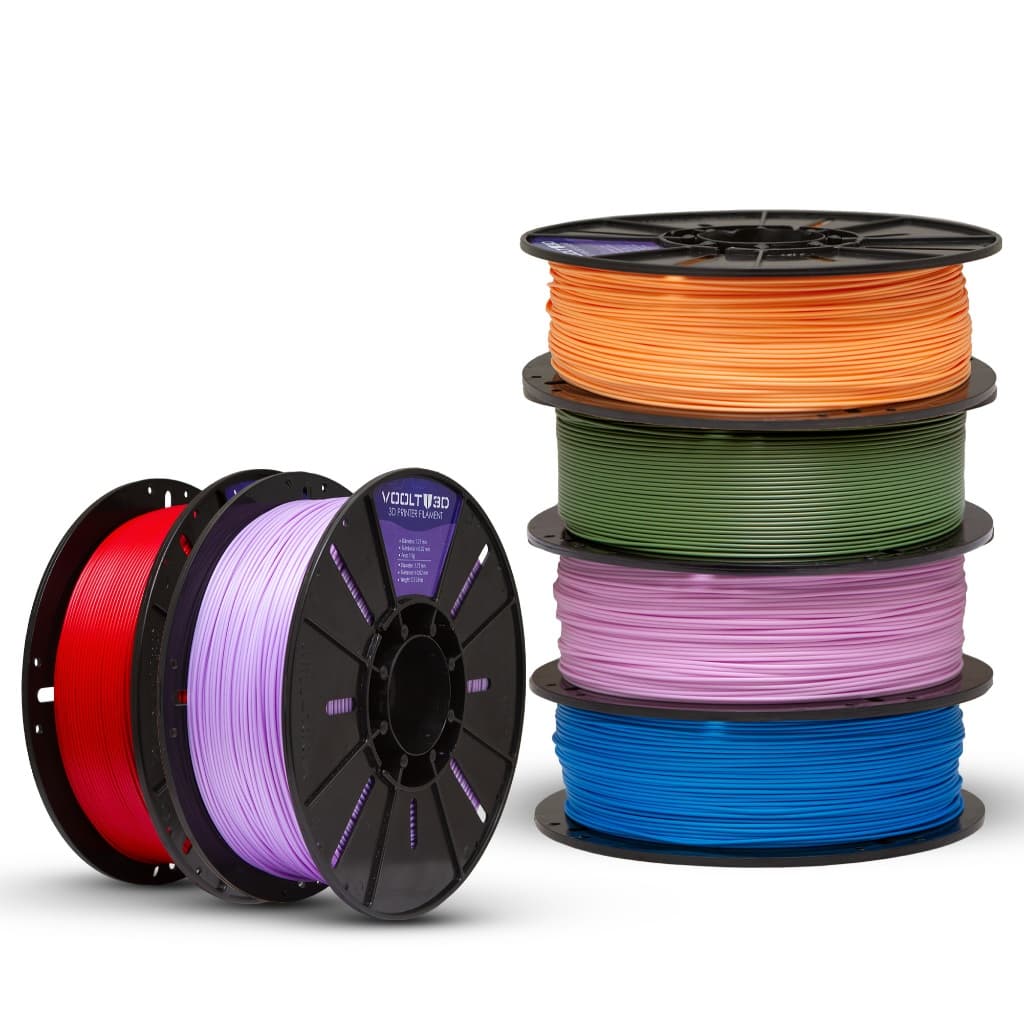 Filamento Voolt3D PLA Velvet Premium 1Kg 1,75mm Efeito Aveludado Impressora 3D FDM
