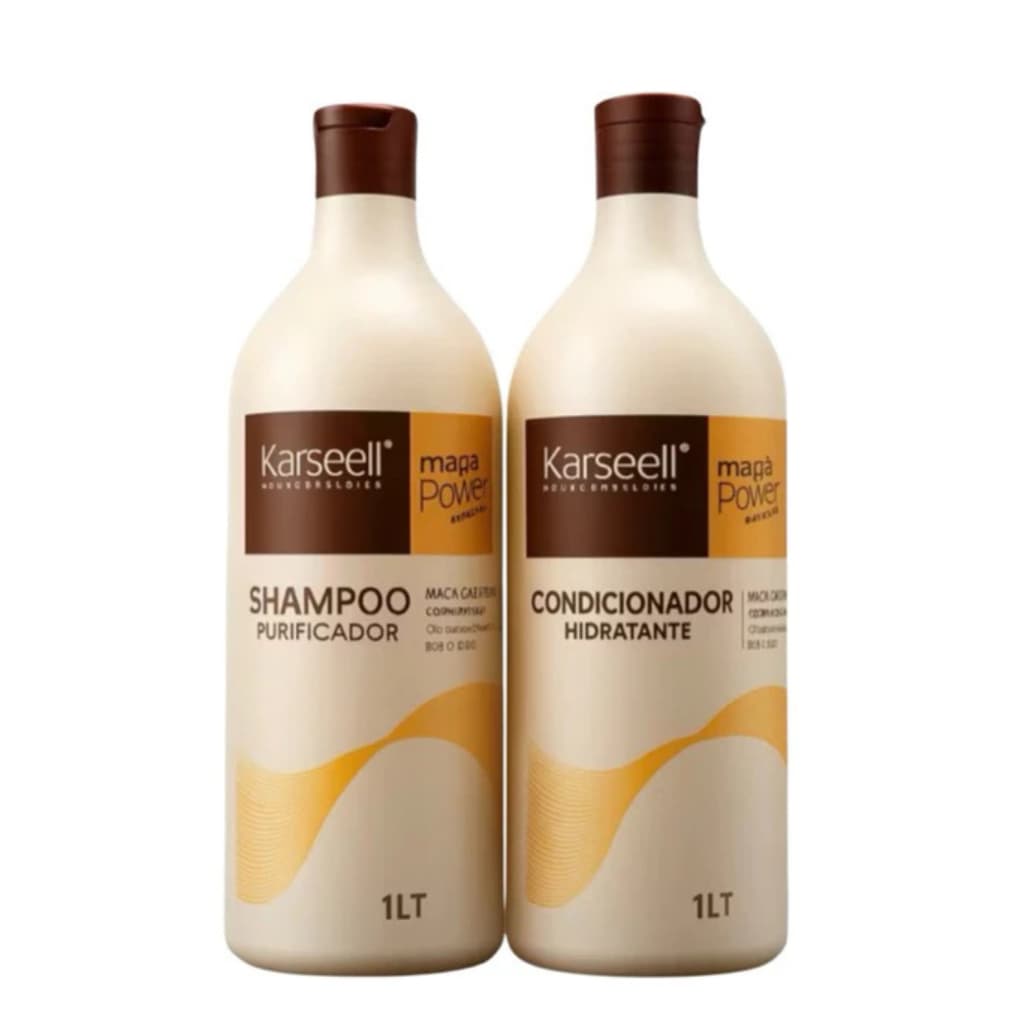 Karseell Condicionador de 1 Litro Shampoo Hidratante de 1 Litro