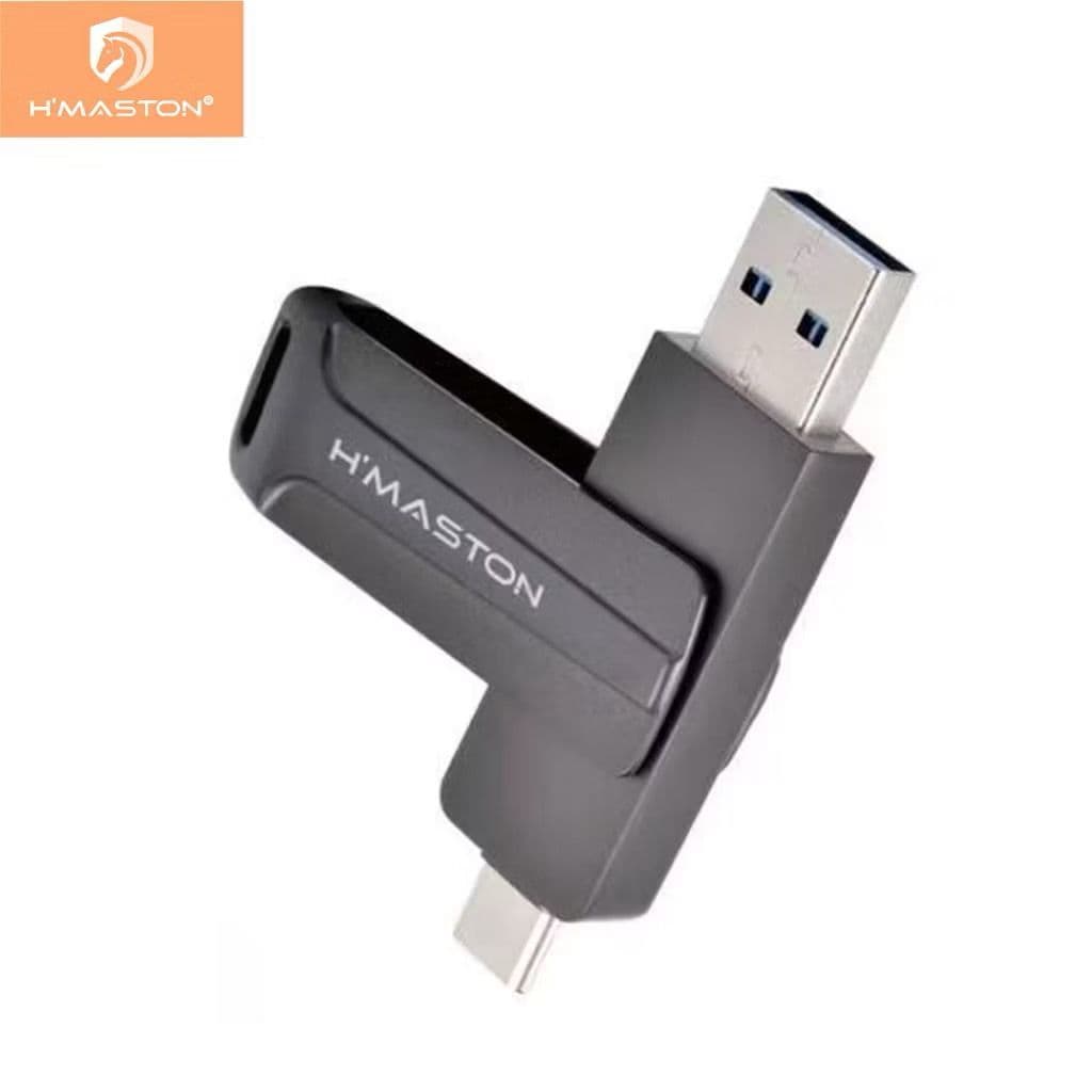 H'maston HM-TF128 Pen Drive 2 Em 1 Tipo C pen drive Memória Vara 8 /16/32/64/128GB cle flash memoria