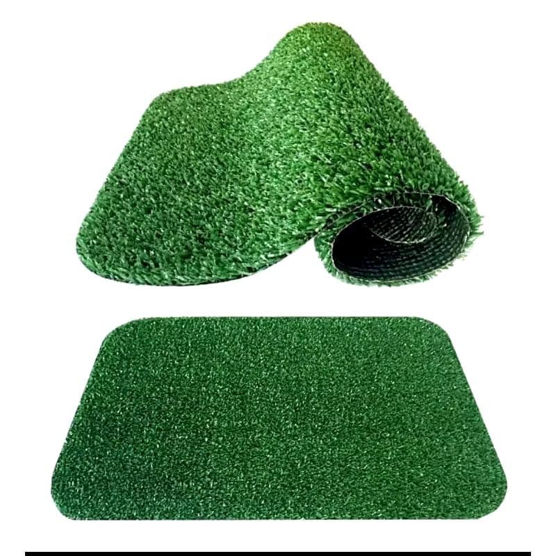 Tapete Grama Sintética Tamanho 50cm x 40cm Sanitário PET e Decoração. Grama Sintética Pet e Decoração