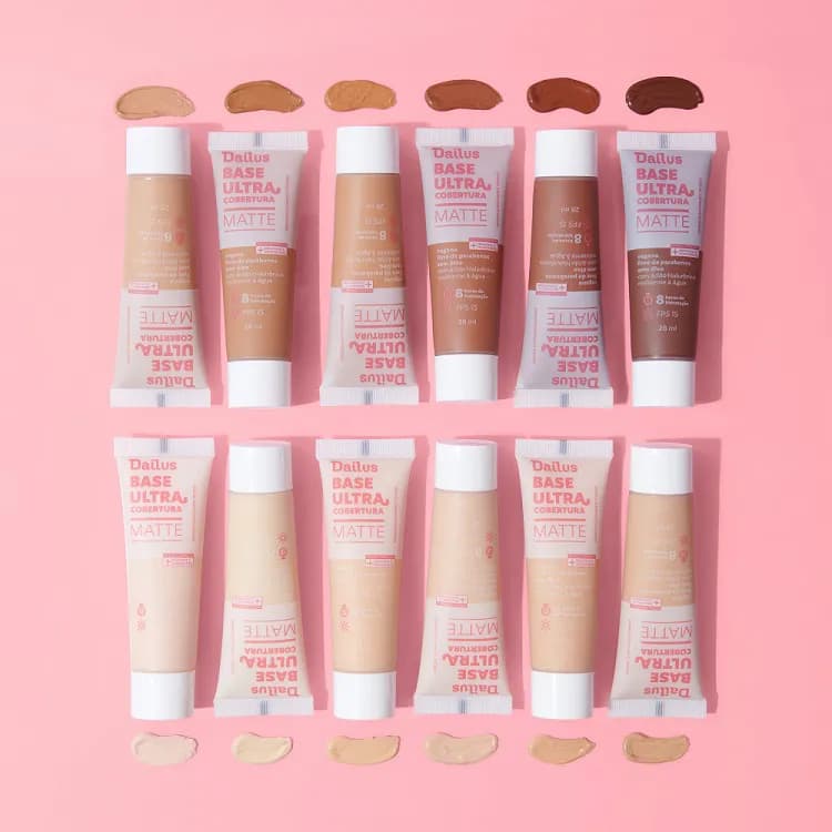 Base Ultra Cobertura Matte 28ml Dailus