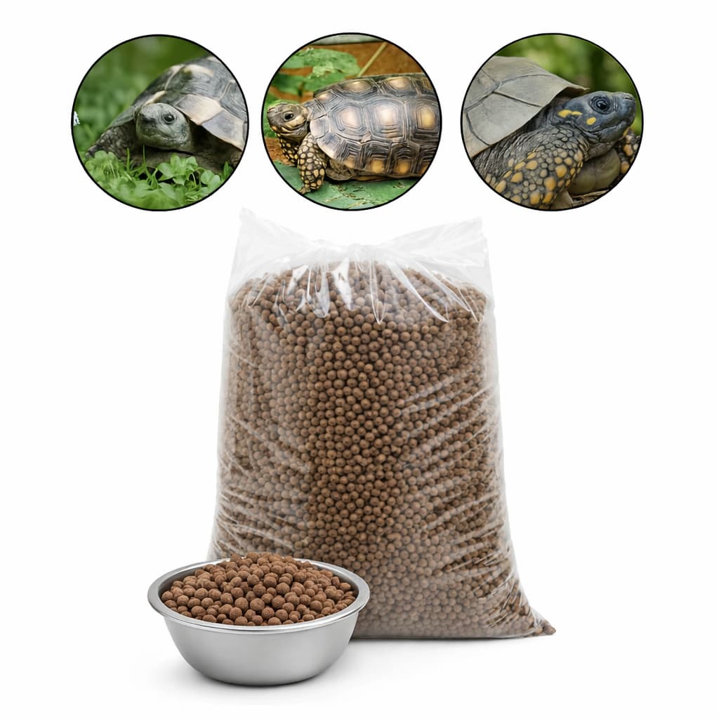 Ração Nutritiva Premium para Tartarugas, Jabutis e Cagados