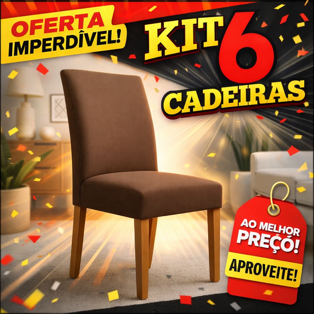 Kit 6 Capa De Cadeira de Jantar Oliveira Bordados Envio Imediato