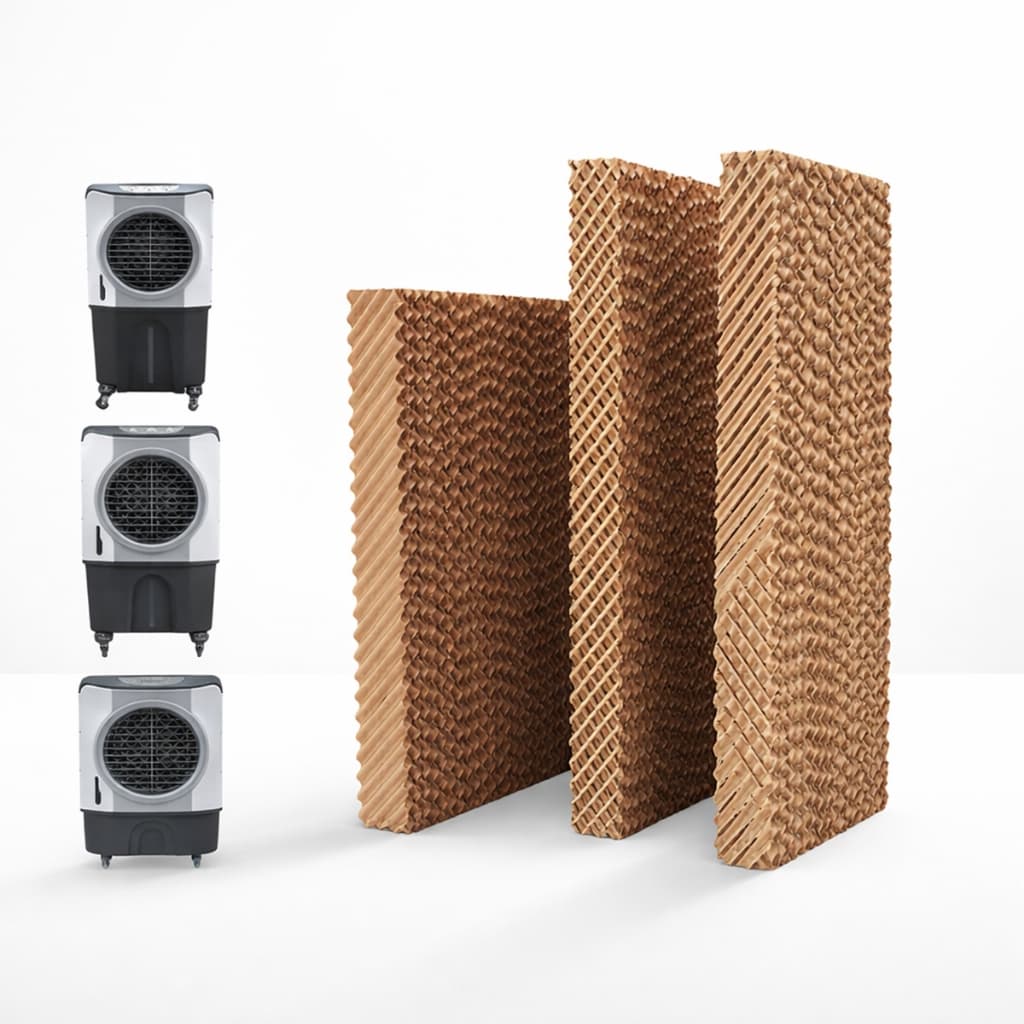 Kit Colmeias Filtro De Ar Climatizador Jogo 3 Peças Placa Evaporativa Barata Frete Gratis Reposição