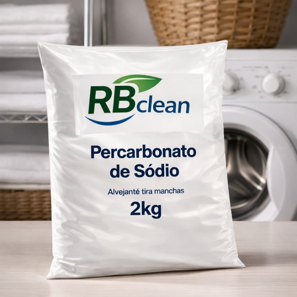 Percarbonato de Sódio 100% Puro Limpeza Em Geral Tira Manchas Roupas Brancas 500g/1kg /2kg