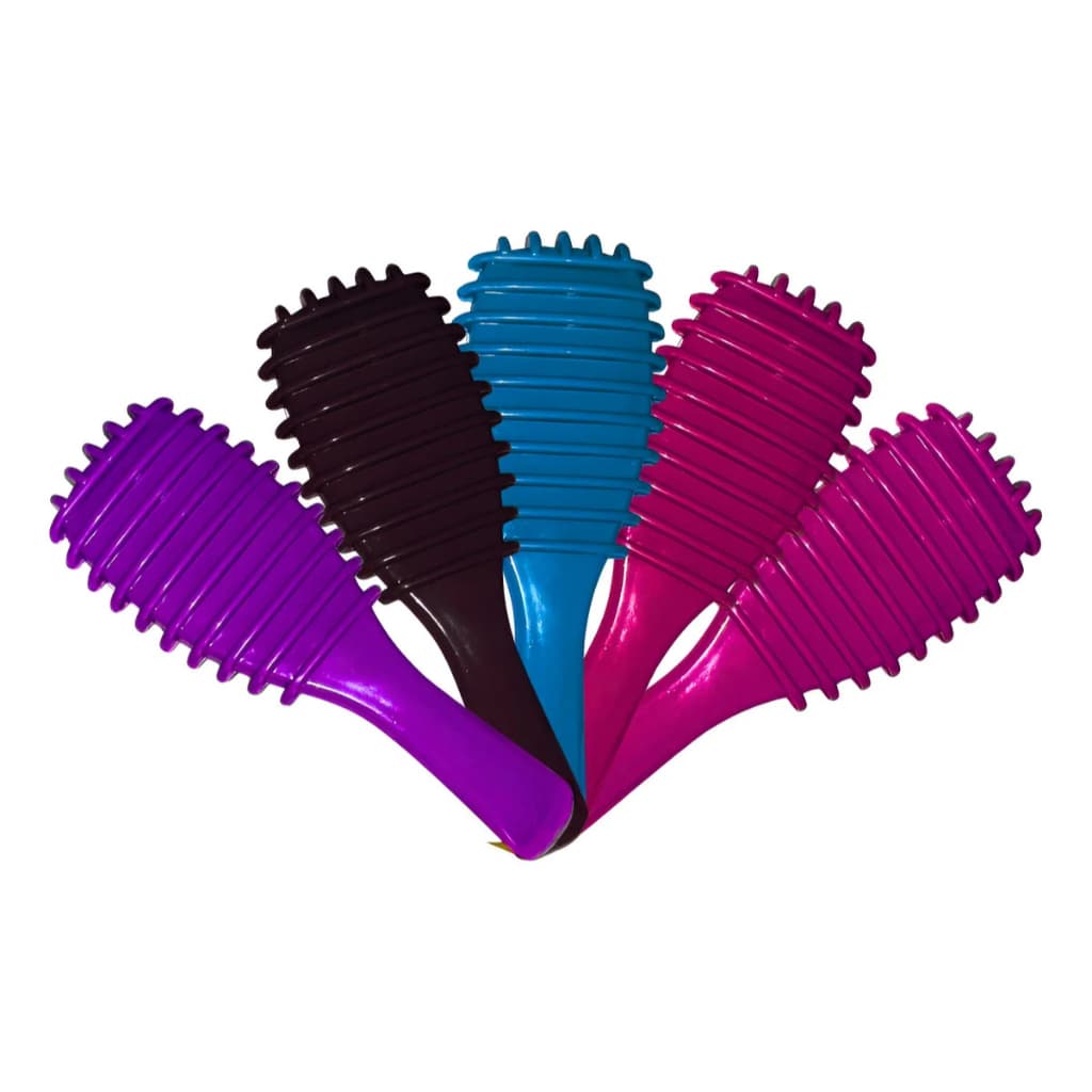 1 Escova De Ondulação De Cerdas De Javali-Com Pontas Para Reduzir Puxar E Separar Cachos Perfeitos