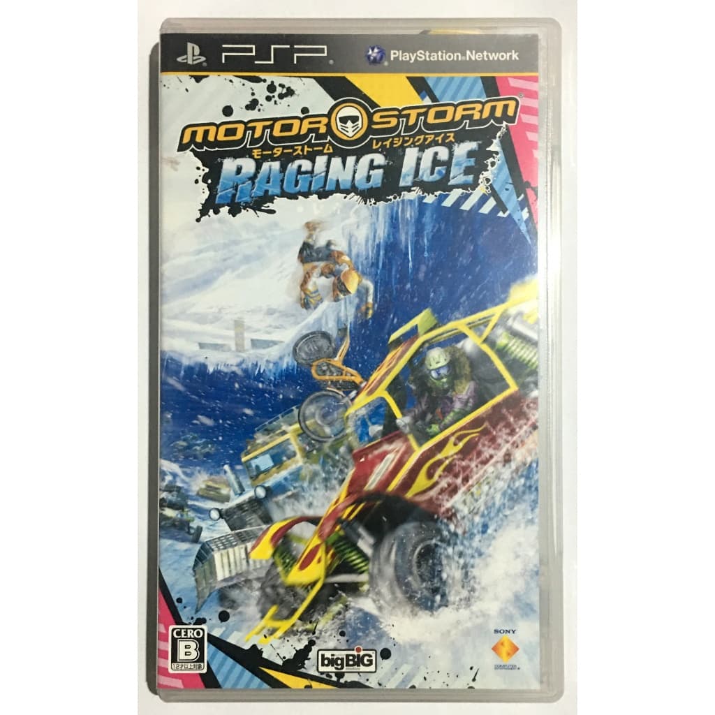 Jogo Motorstorm Arctic Edge Raging Ice Psp Playstation Portable Original Japones