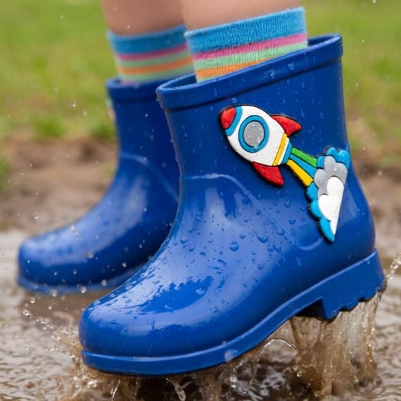 Galocha Menino Infantil Bota Masculina Criança Confortável