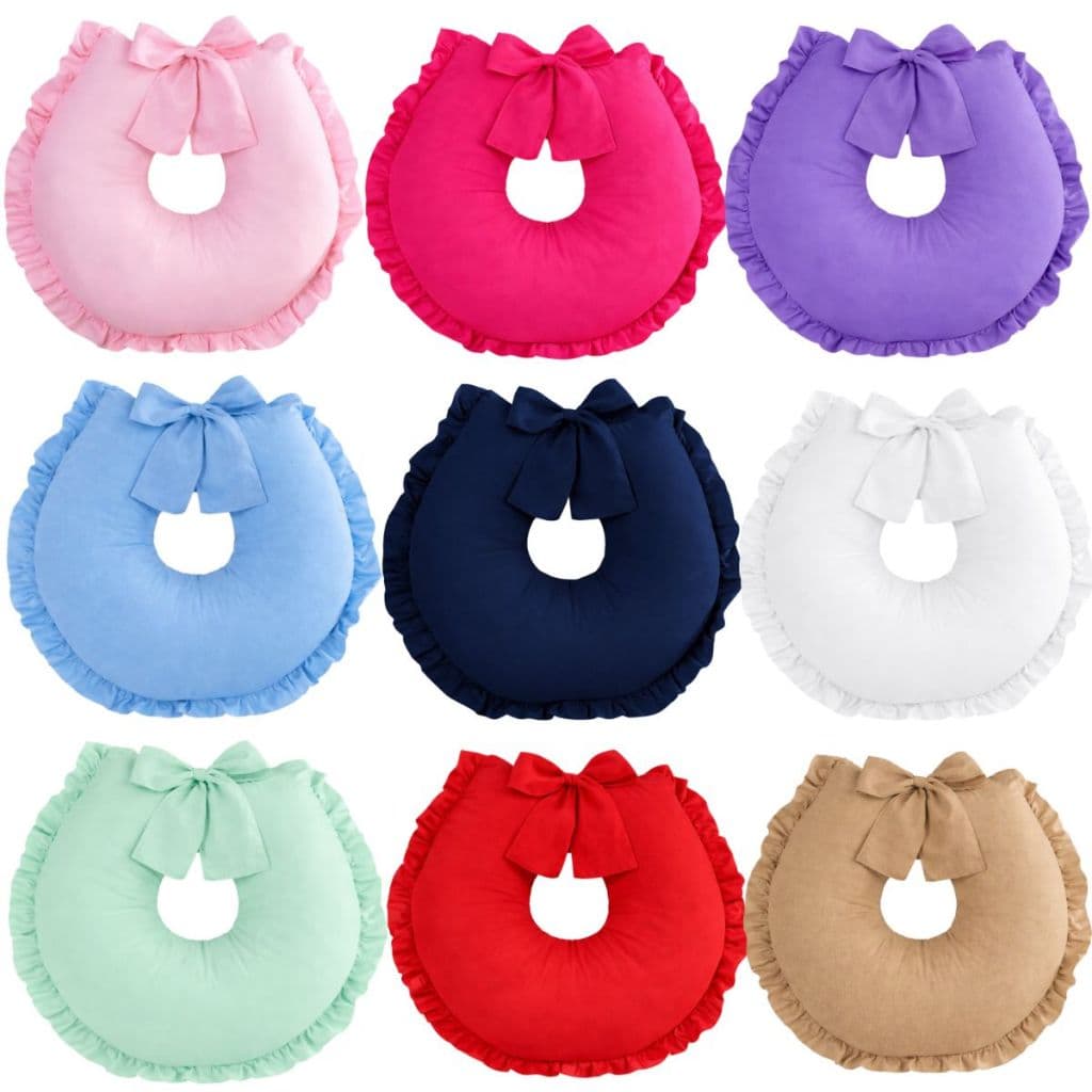 Almofada Amamentação Travesseiro Amamentar Bebê Recém Nascido Menina Menino Enxoval Diversas Cores