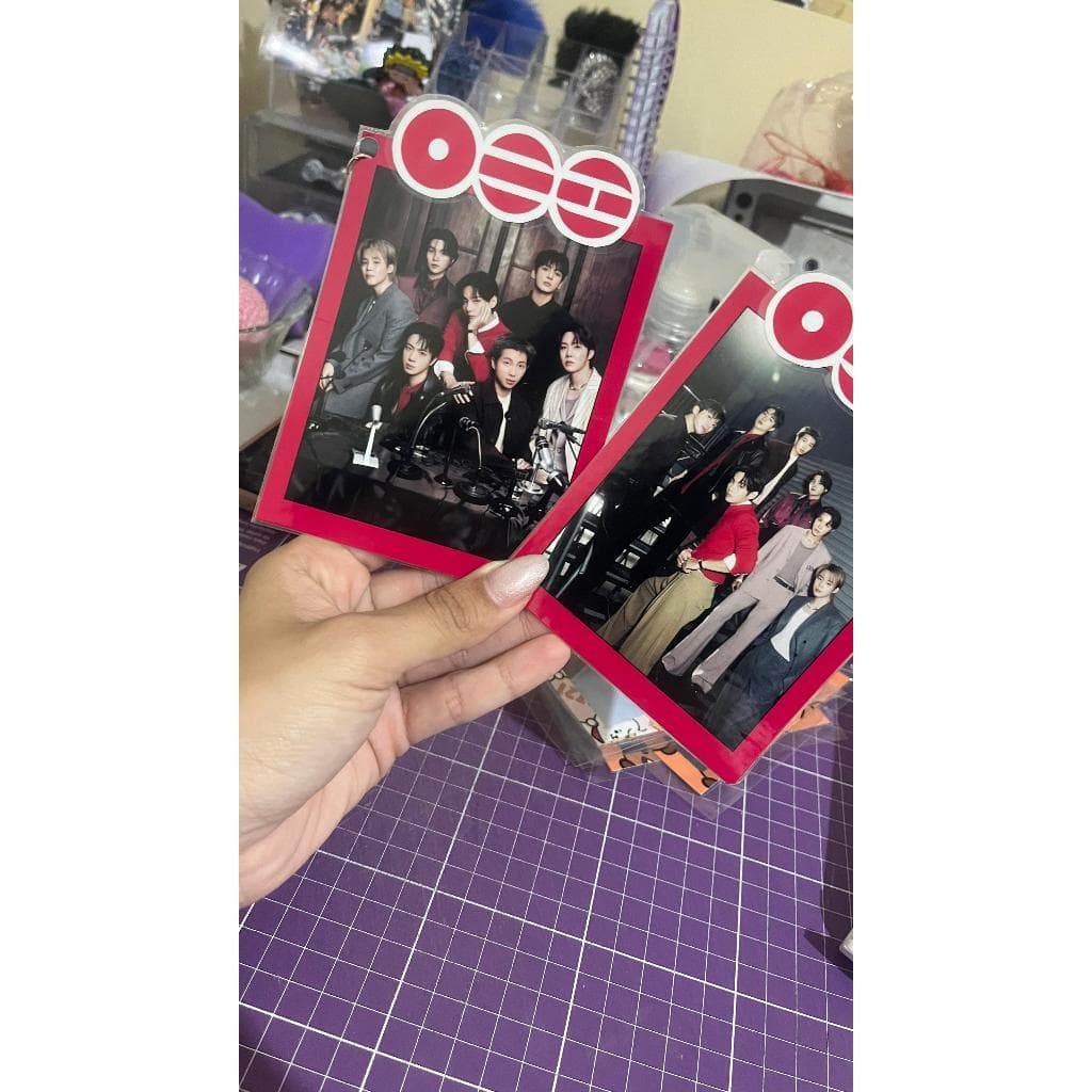 Chaveiro Photocard Decorado Plastificado
