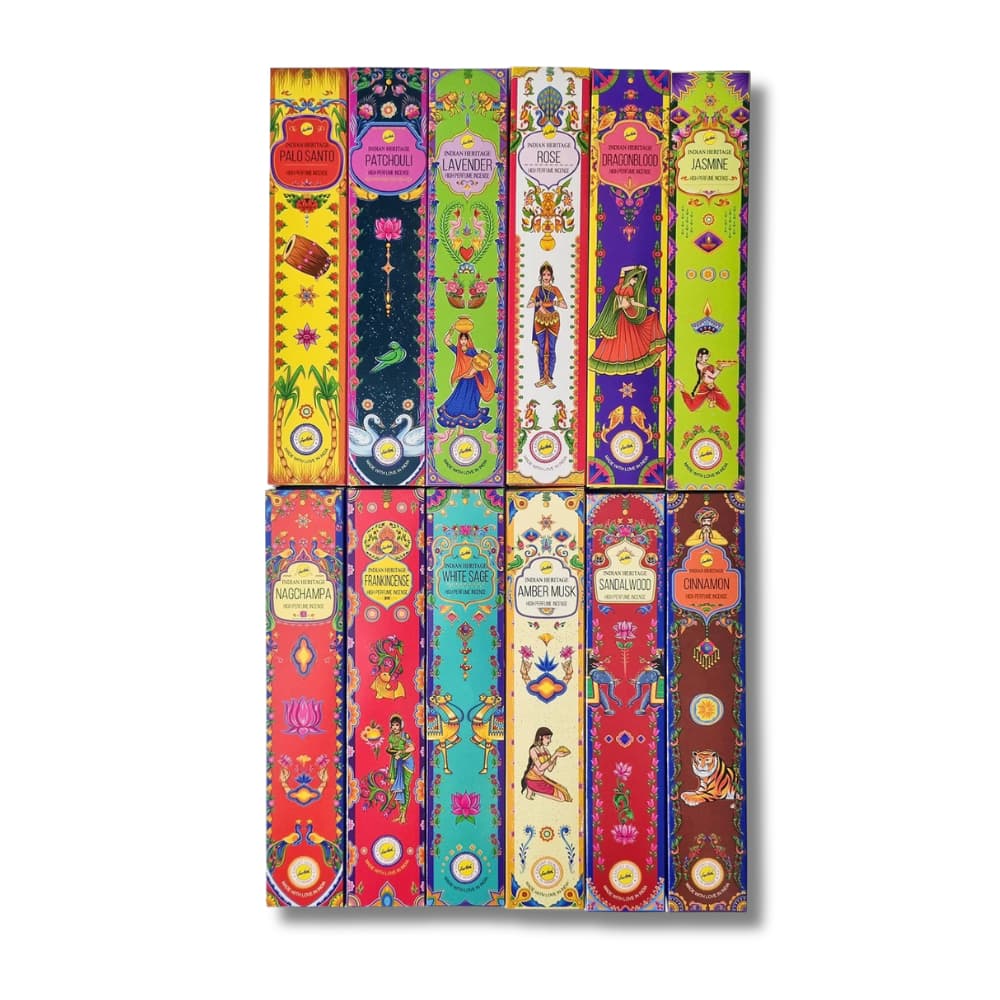 Incenso Heritage Massala SreeVani - AROMAS DISPONIVEIS