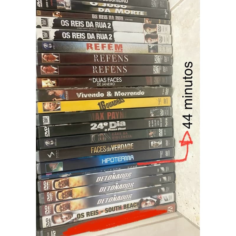 Bazar de filmes DVD’s de ação