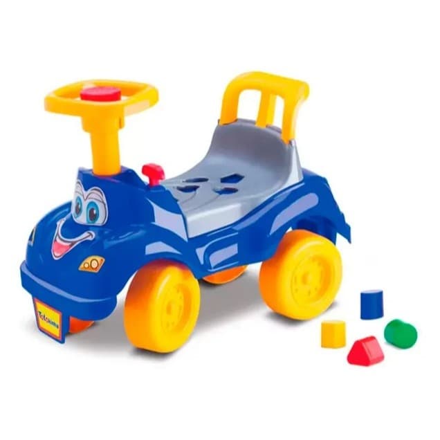 Totokinha Classica Andador Menino e Menina Criança Triciclo Infantil Azul ou Rosa