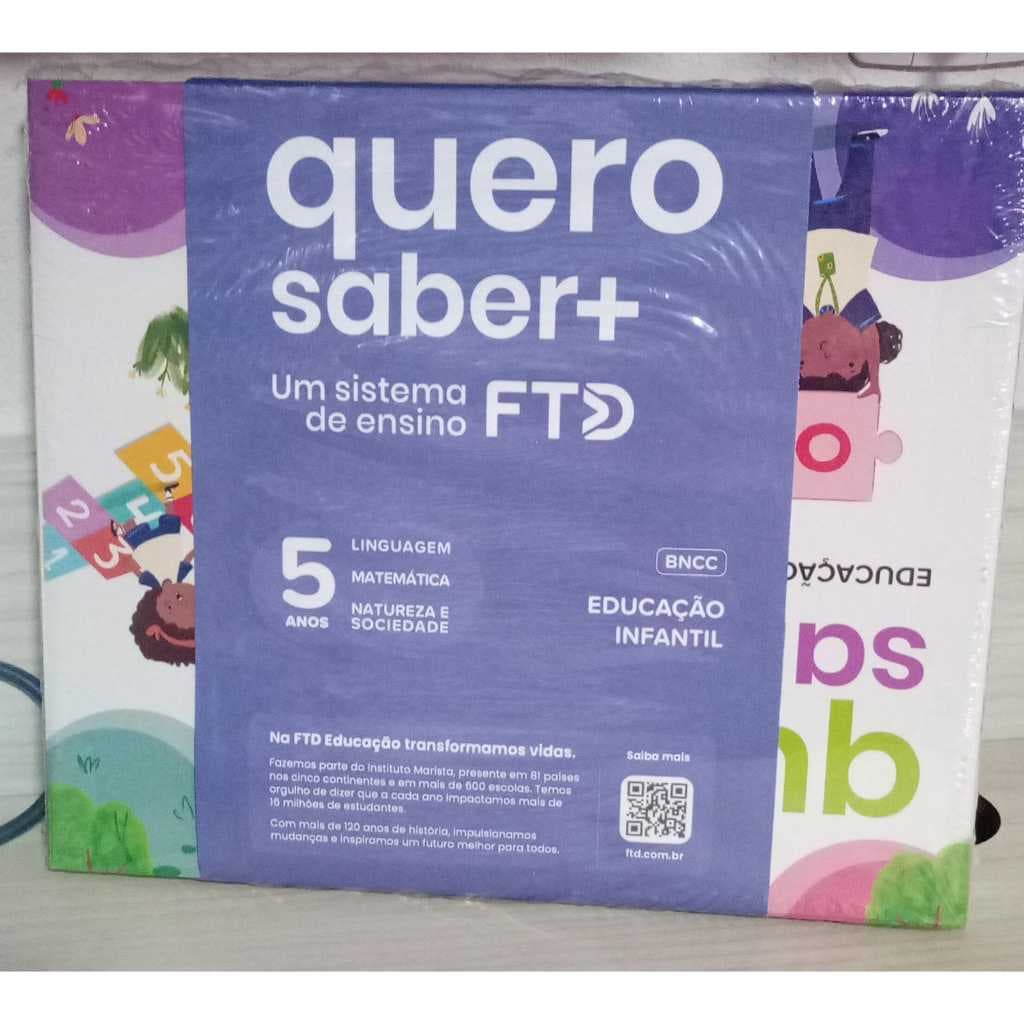 Quero Saber + 5 anos Educação Infantil