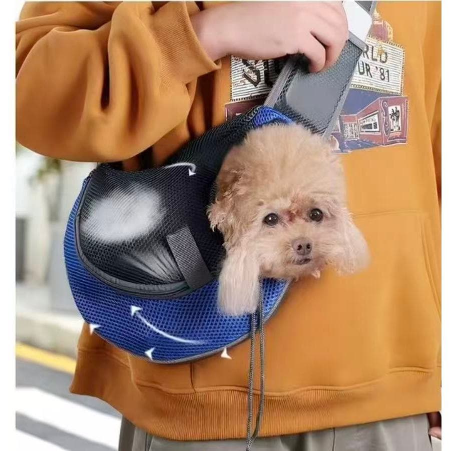 Bolsa de Ombro para Pet Cachorro e Gato Transversal Confortável e Prática para Transporte de Animais