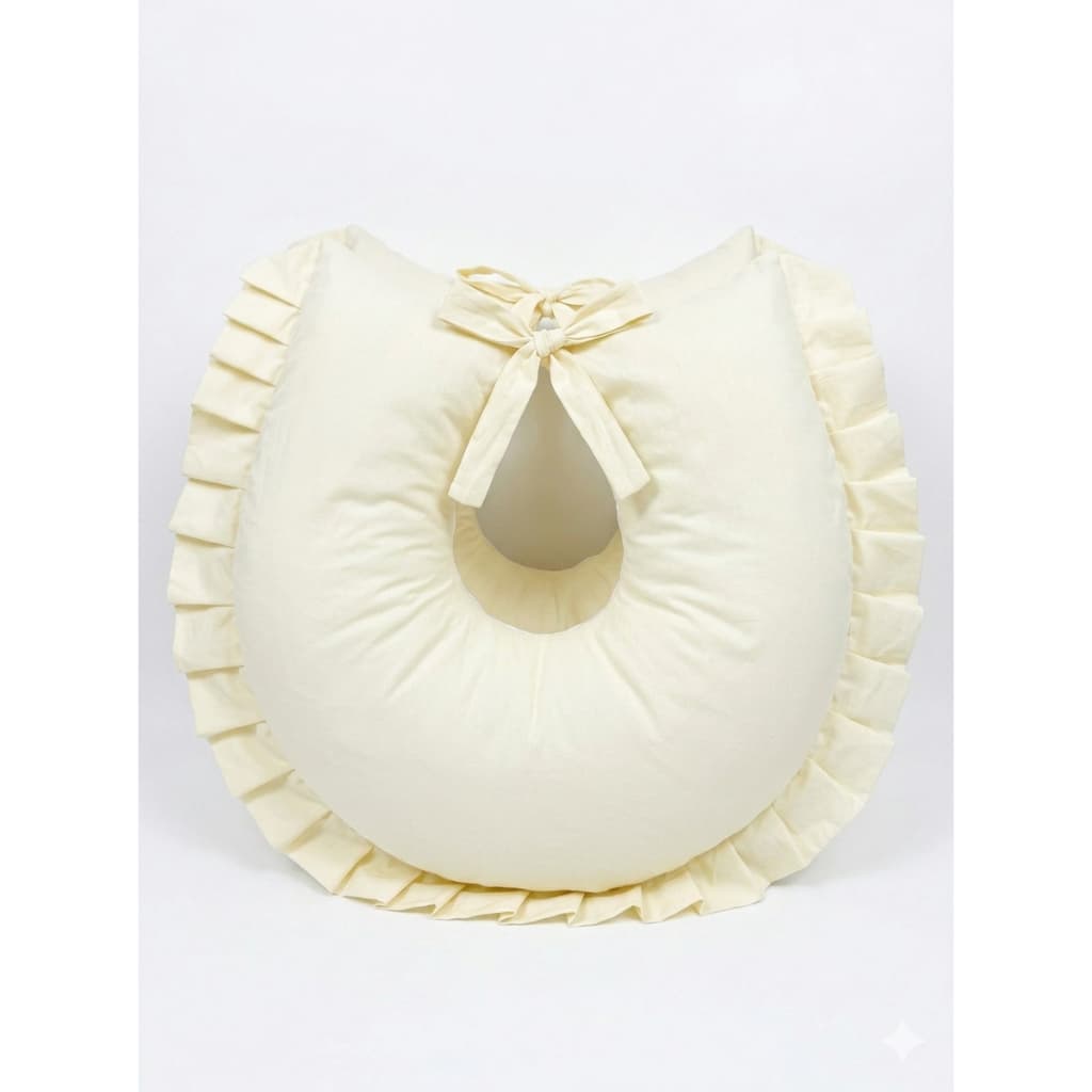 Almofada De Amamentar amamentação Grande formato U Macia Com Zíper Antialergica fases da vida do bebê apoio grande lisa