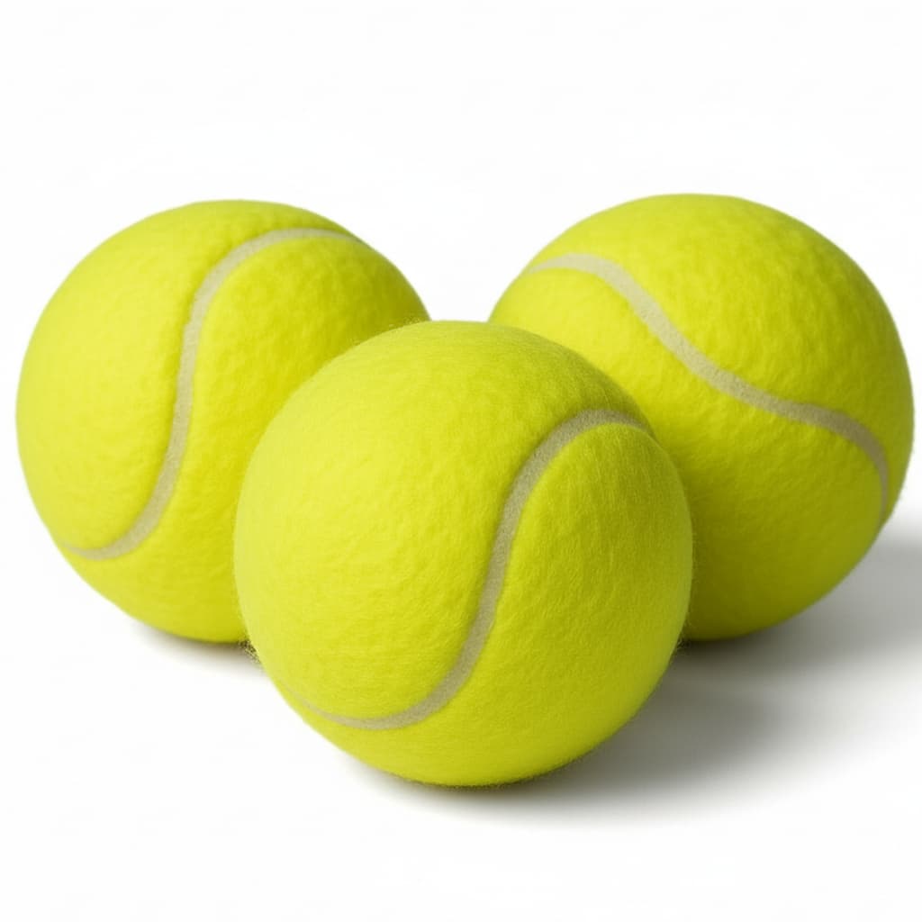 Kit 3 6 9 ou 12 Bolinhas de Tênis Bola Treino Beach Tennis Brinquedo Cachorro Praia Profissional