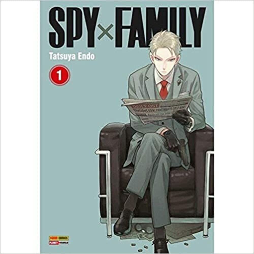 Mangá Spy x Family Volume 1 Panini Português Novo Lacrado