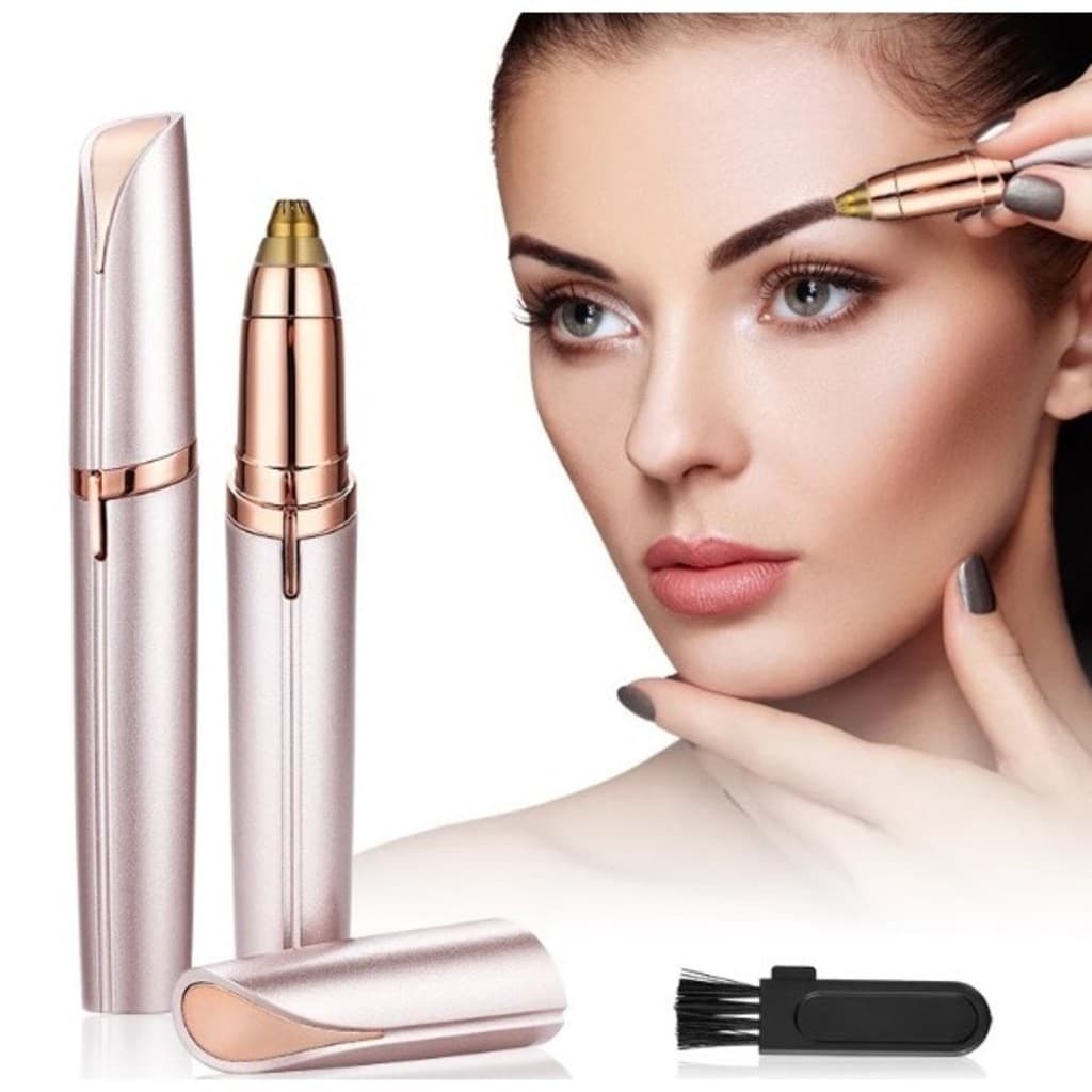 Caneta Depiladora Sobrancelhas Design Indolor Flawlbss Recarregável Indolor Com Usb