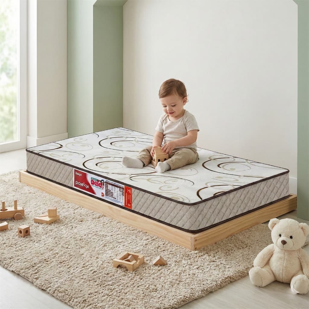 Colchão Berço Americano 130x70 Espuma D18 Infantil Antialérgico Impermeável Confortável 10cm