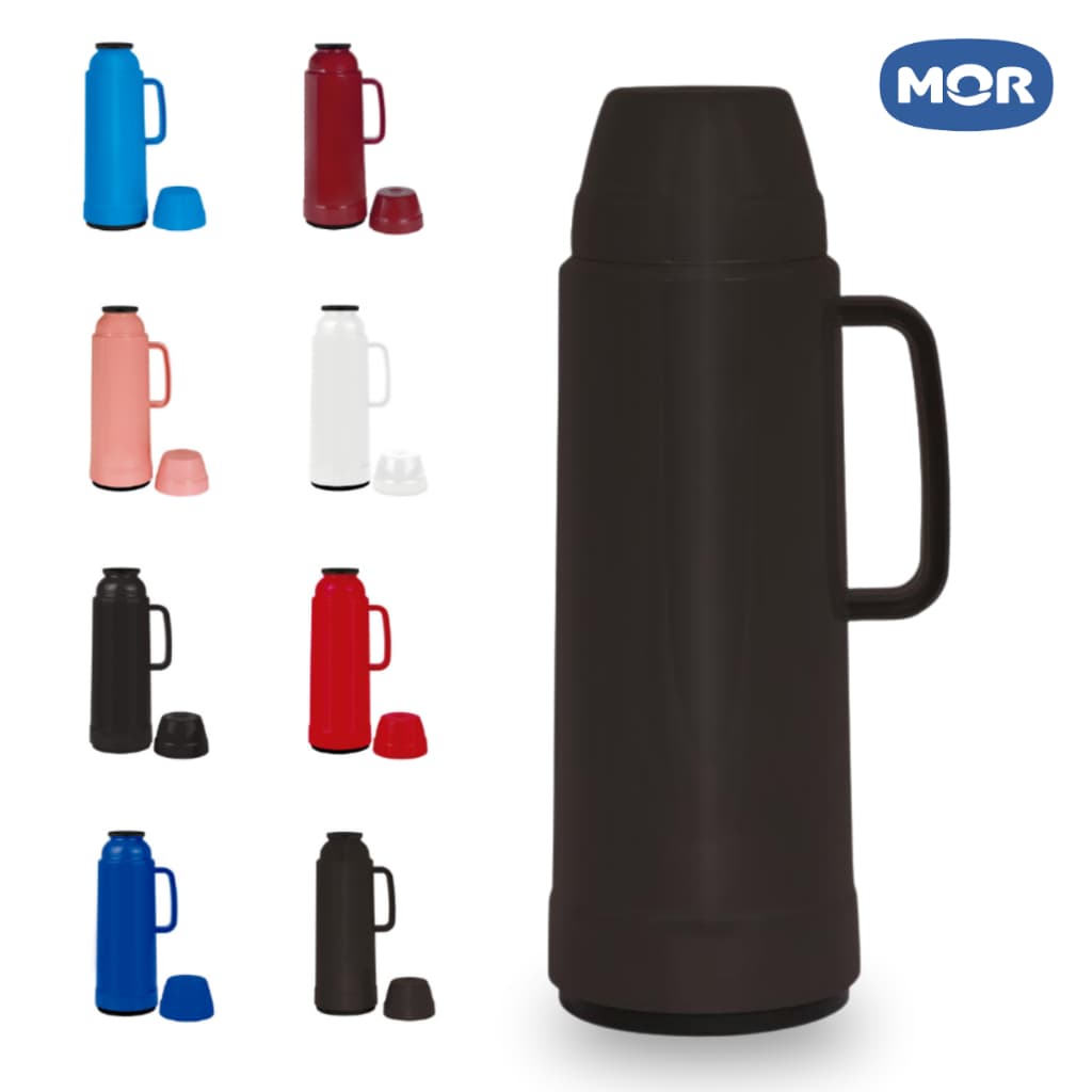 Garrafa Térmica 1 Litro Mor Cores GT Use Inverno Café Chá Chimarrão Resistente