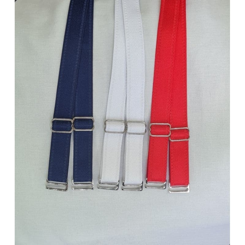 Kit 3 Pares Alças Plus Size p/ Sutiã – Removíveis,Reguláveis,18mm