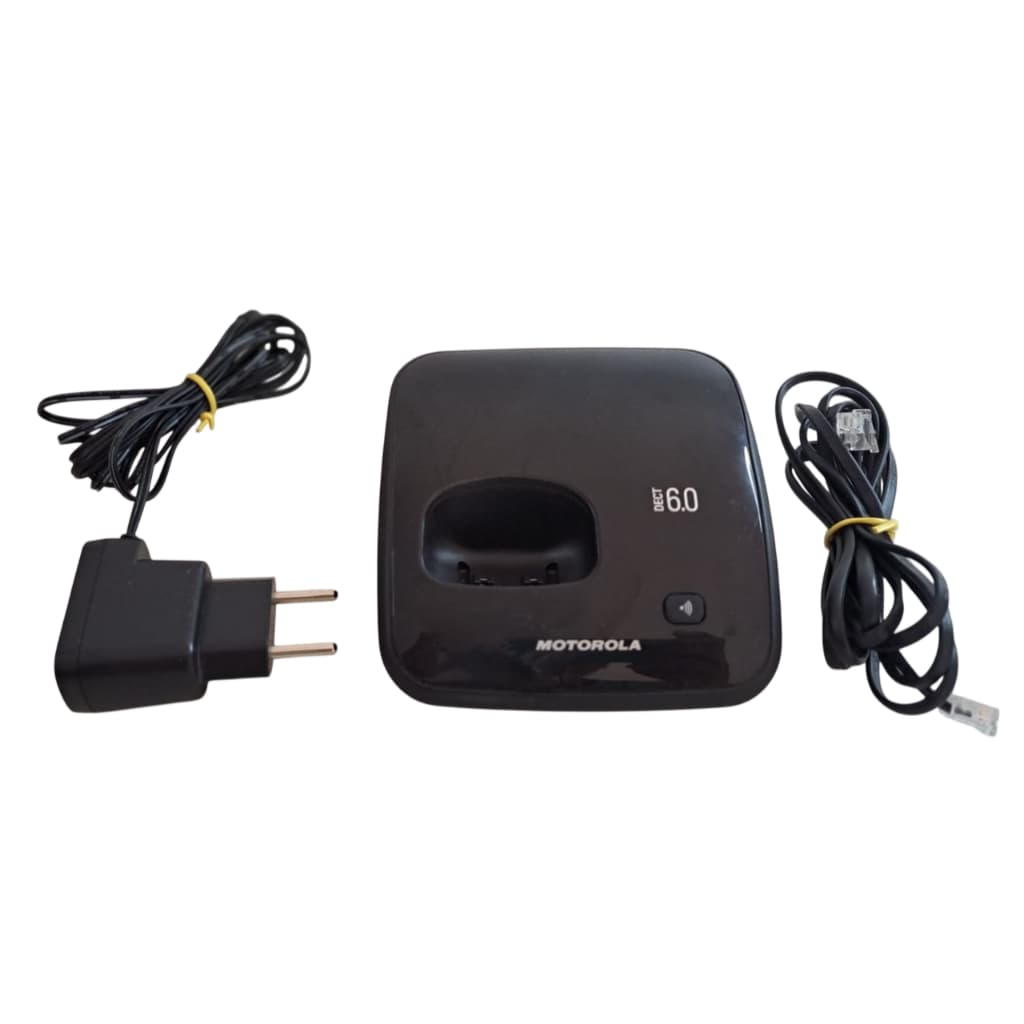 Base + Carregador Telefone Sem Fio Motorola AURI2000 (NÃO ACOMPANHA TELEFONE)
