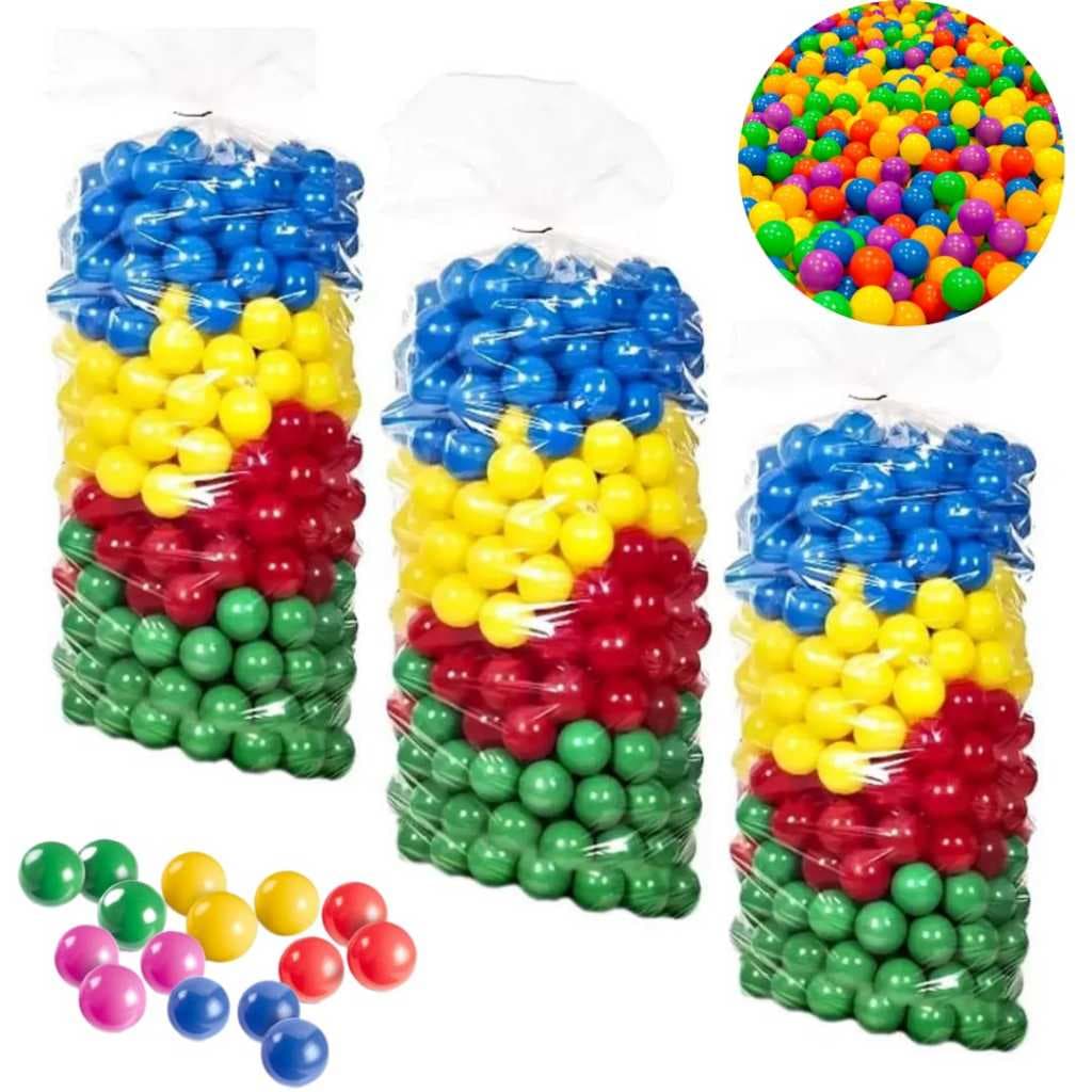 até 100 bolinhas para piscina coloridas 76mm resistente não amassa alta qualidade a pronta entrega