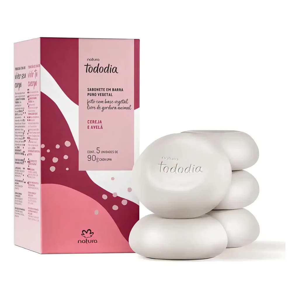 Sabonete Cereja e Avelã Natura TodoDia