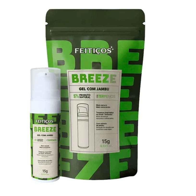 Breeze Gel Com Jambu E Terpenos 15G Feitiços