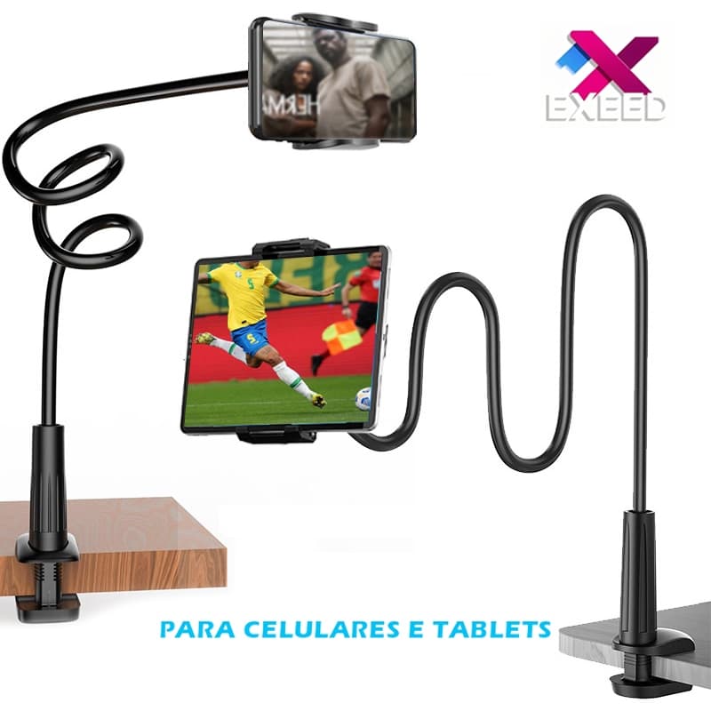 Suporte flexível preguiçoso 360° adequado para celular/tablet Desktop Suporte Para Pescoço De Ganso