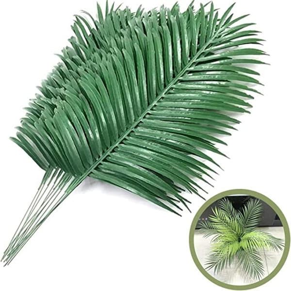 KIT 1/2/5 Folha Artificial Para Decoracao Em Jardins Casamentos Festas Casa e Decoração Jardinagem Plantas