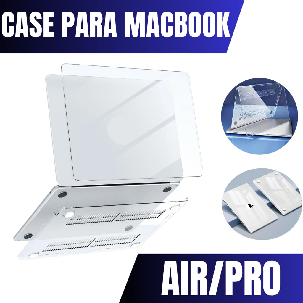 Capa Capinha Protetora Para Macbook Case Transparente