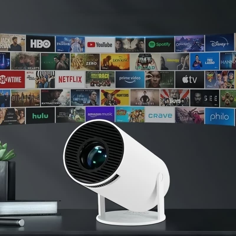 Projetor 4K HD 150 Polegadas Celular,Tv B0x,  Pc, PS,Xbox, Wifi HY300 Pro Magcubic Envio Imediato