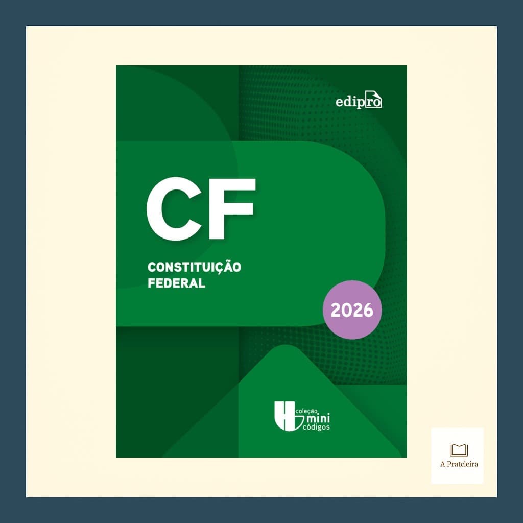 Constituição Federal 2026 | Coleção Minicódigos Edipro | Atualizado e Compacto
