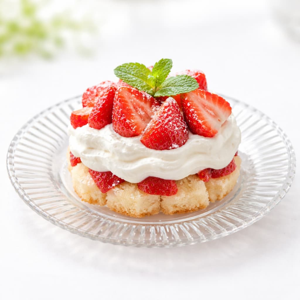 Jogo De 06 Pratos de Sobremesa Raiado 18,5cm De Vidro Transparente