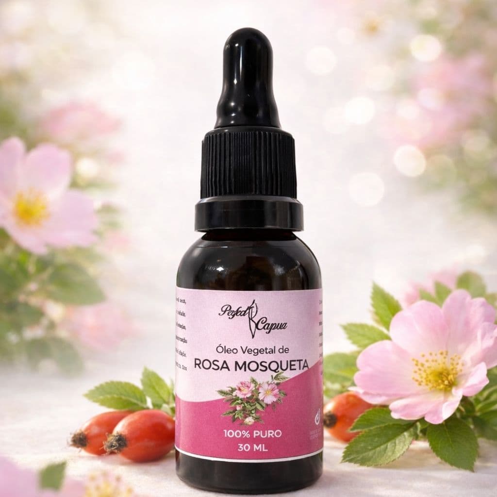 Óleo Vegetal de Rosa Mosqueta Rubiginosa 100% Puro