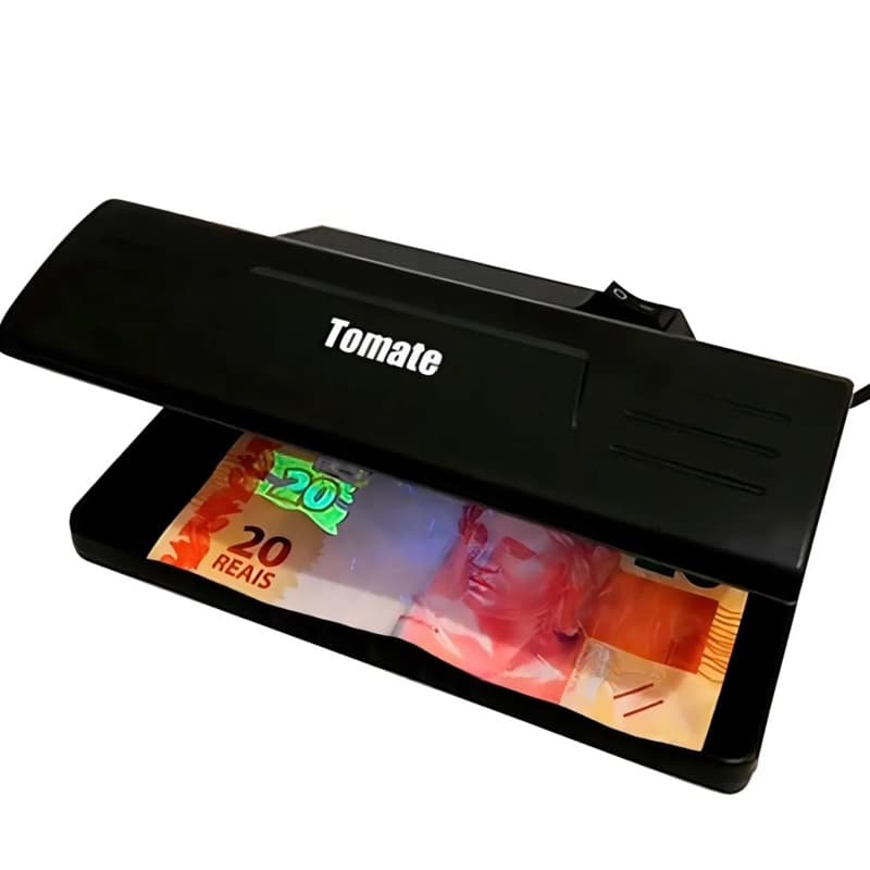 Identificador Notas Falsas Detector Cédulas Dinheiro Luz Uv