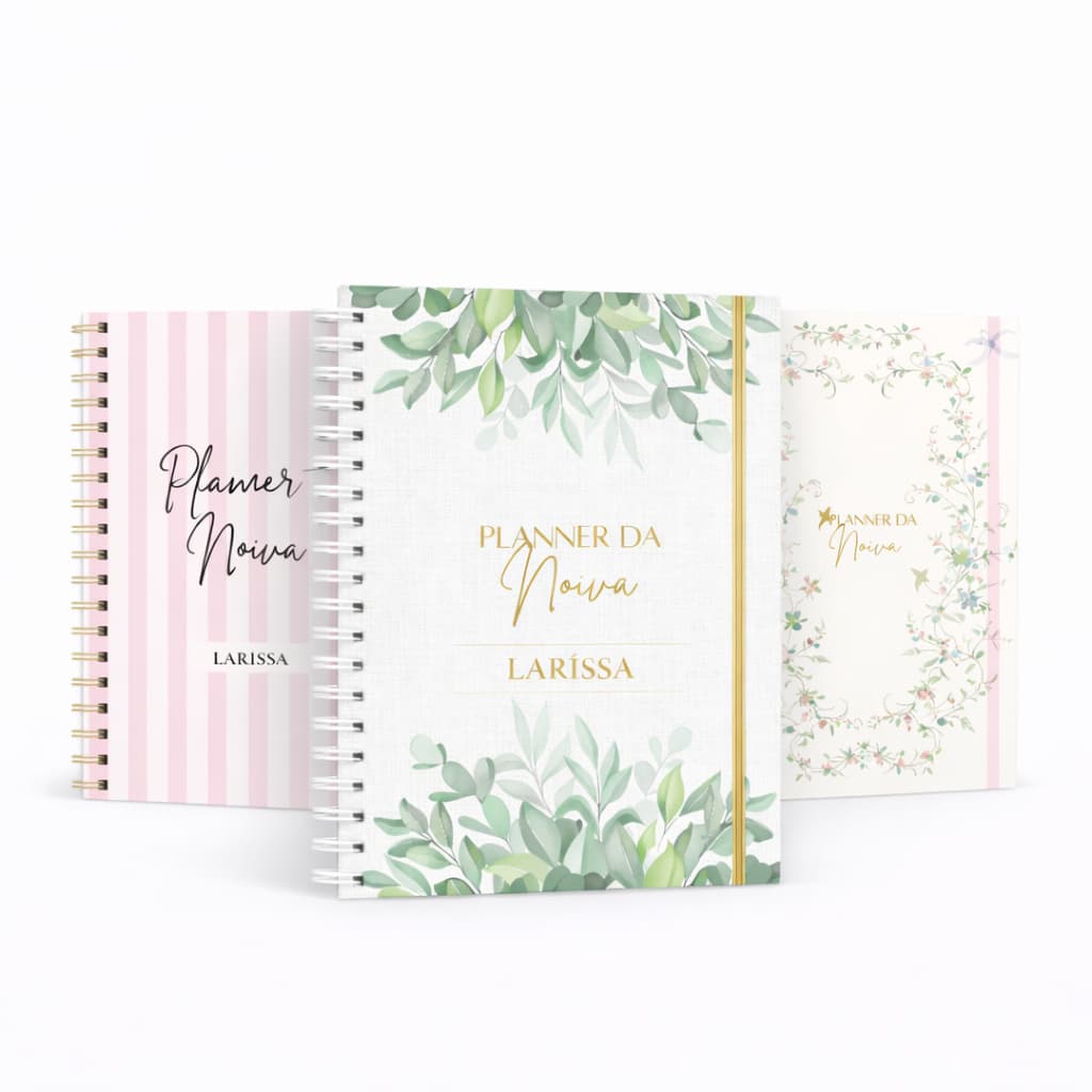 Planner da Noiva Personalizado Nome A5 Agenda Caderno Organizador de Casamento Presente Para Noiva
