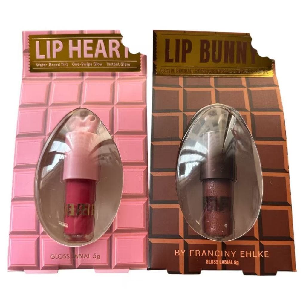 Gloss Labial Lip Bunny Chocolate | Hidratante, Protetor, Chaveiro-BYB