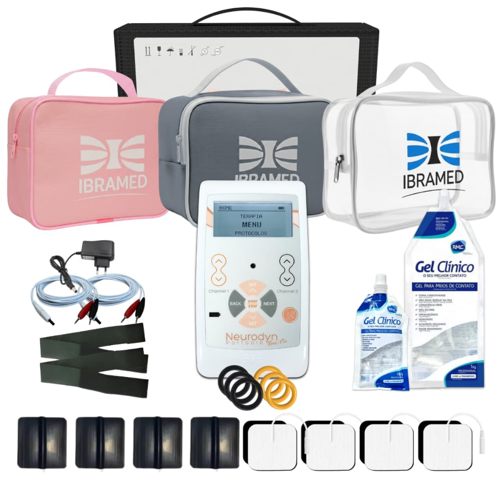 Neurodyn Portable TENS FES BURST Eletroestimulador Neuromuscular Versátil Ibramed